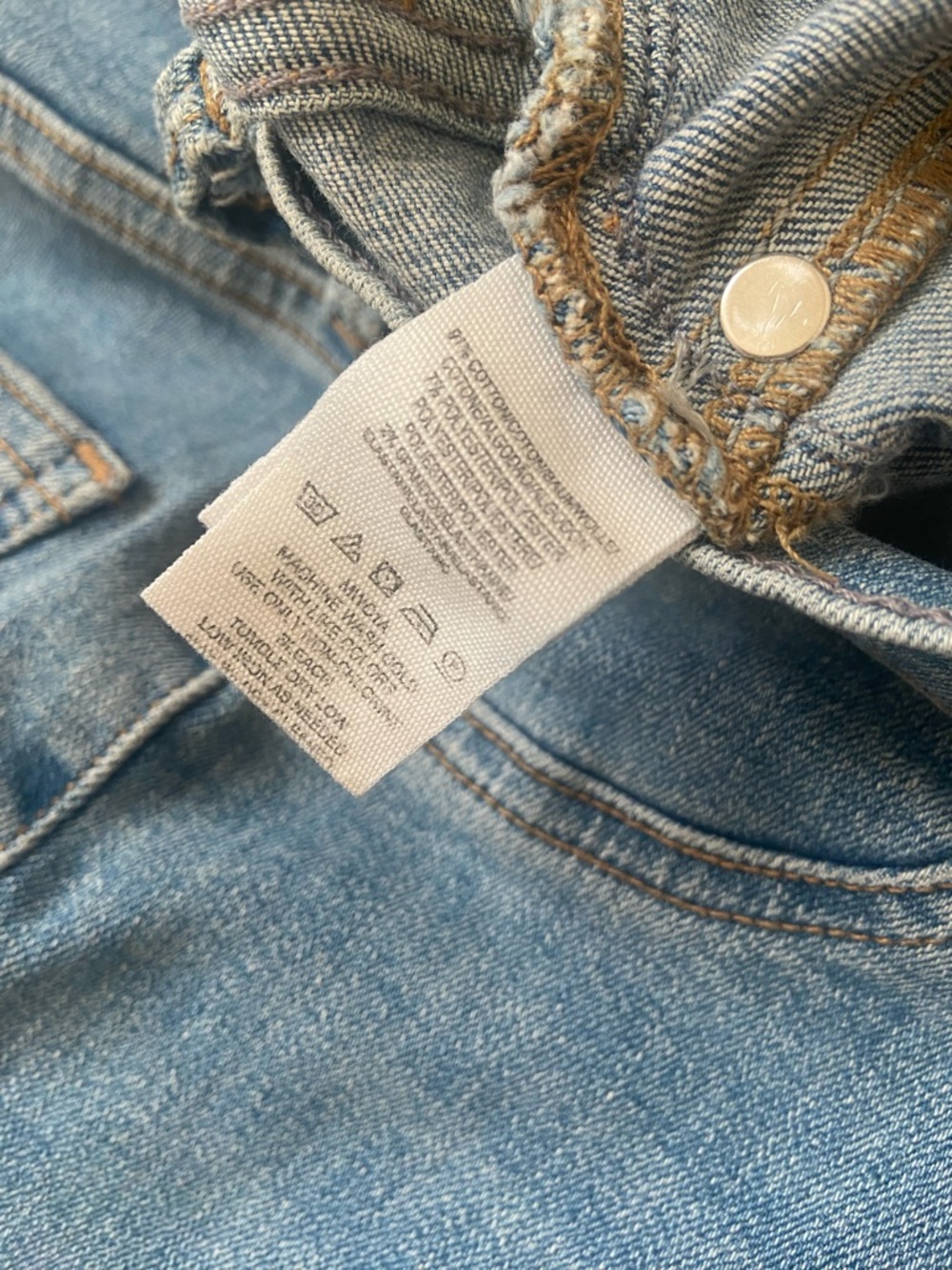 Free People Light Wash Skinny Jeans Size 25L - Picture 3 of 5
